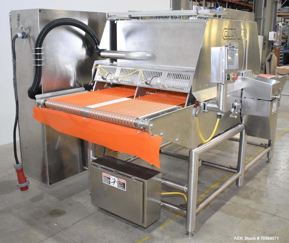 Used Quantum Model P200 Pepperoni Topping Applicator
